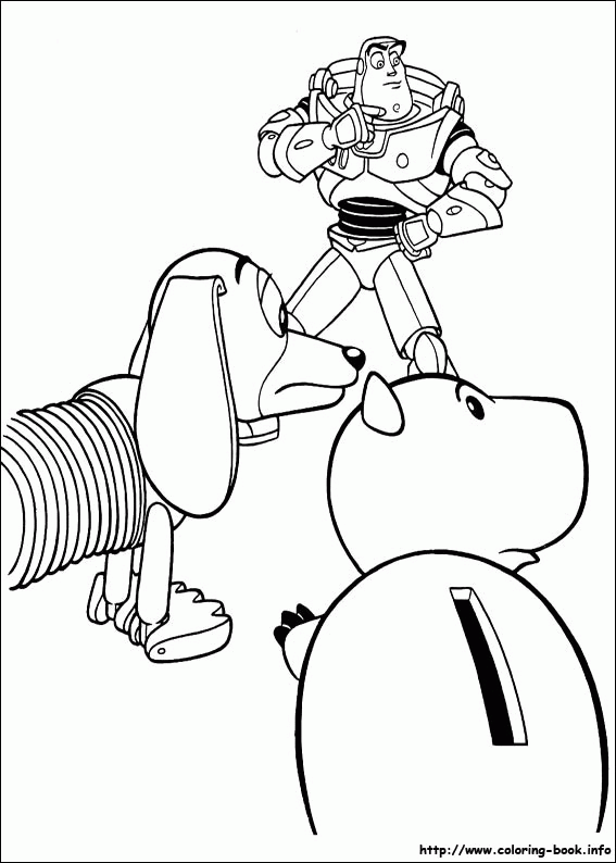 Toy Story kolorowanki
